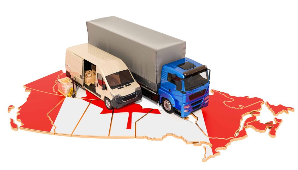 shipping services in Canada