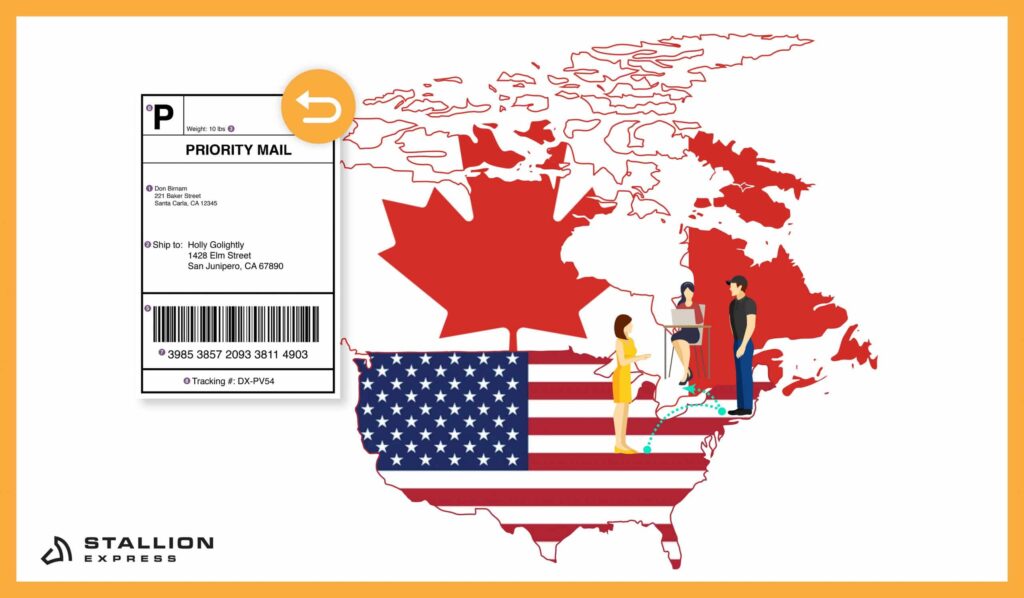 Stallion U.S. Return Label