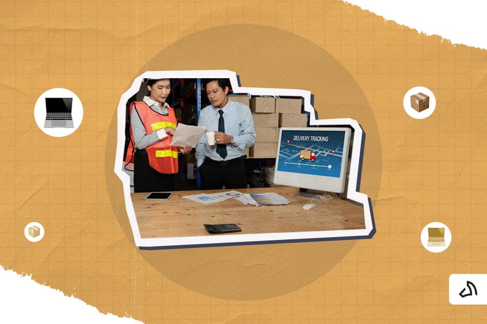 Two people talking to each other