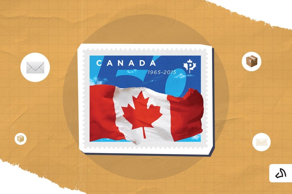Canada Post postage stamp