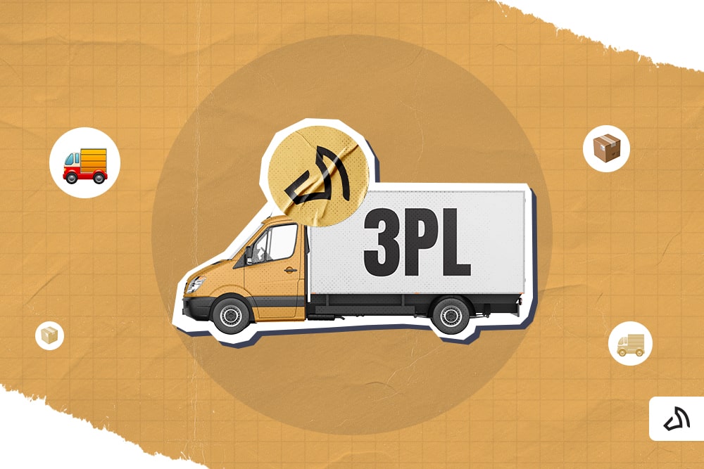 A delivery truck with the Stallion logo