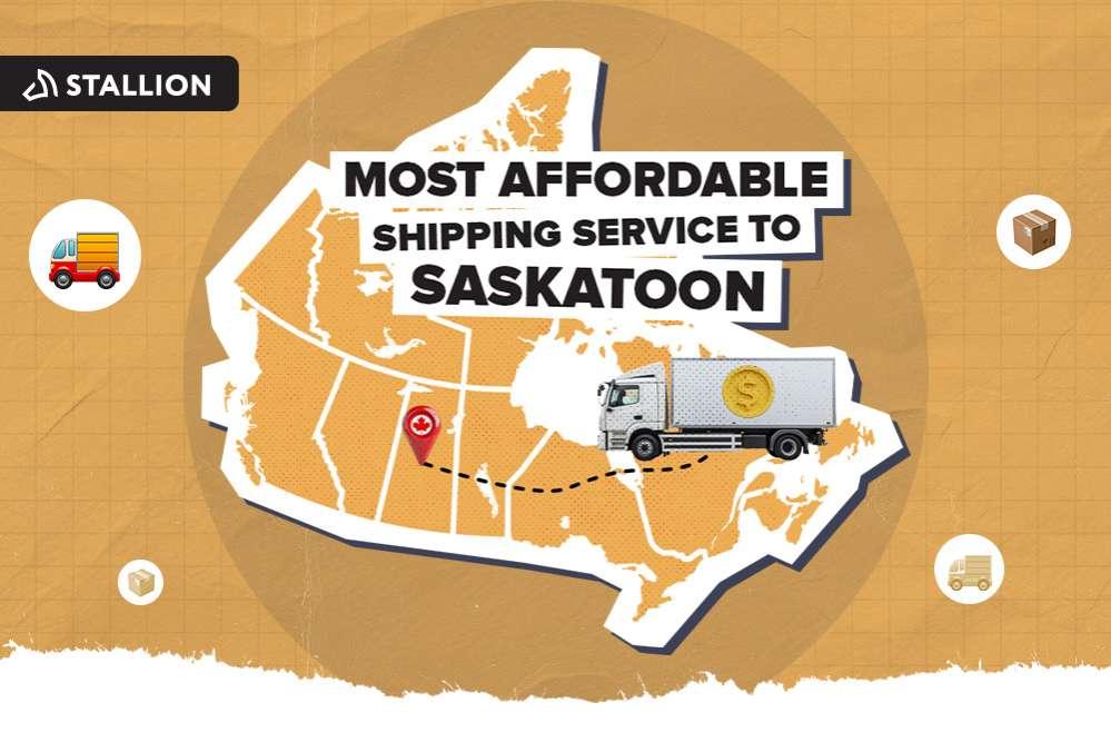 Canada map with a delivery truck.