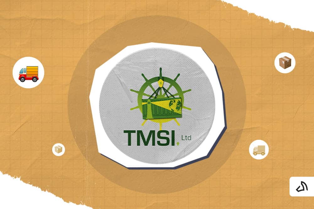 The TMSI Ltd logo with a grey circle background