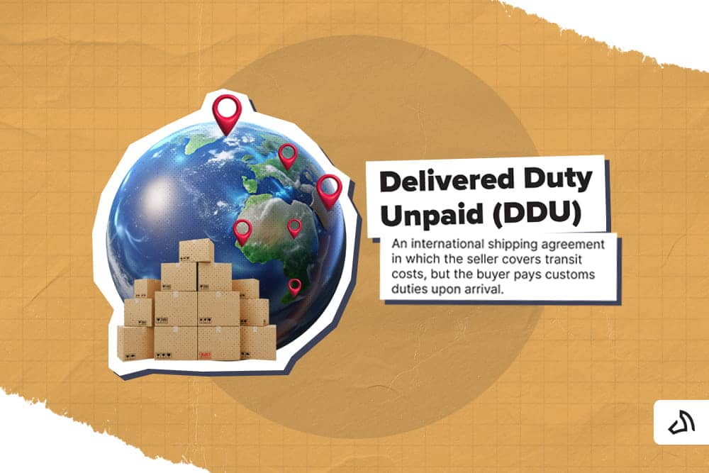 An infographic about the definition of DDU