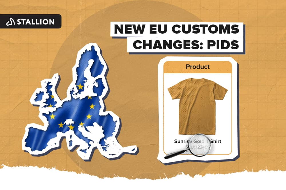 Drapeau de l'UE, avec un crayon et une loupe à côté